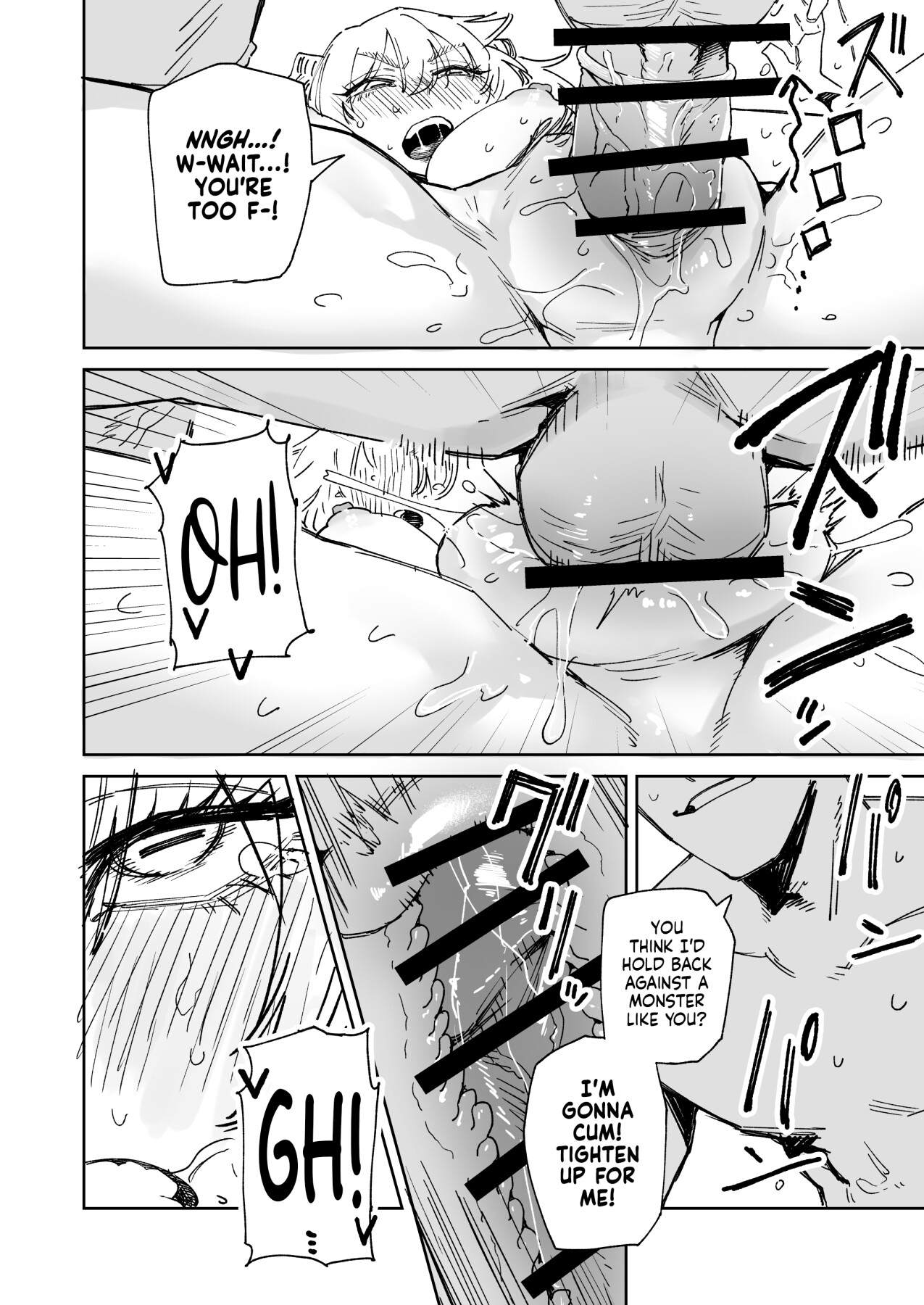 Hentai Manga Comic-~The Hero Who Knocks You Off Your Feet With His Sexual Techniques!~ Yukizuriman: Goat Monster Arc-Read-11